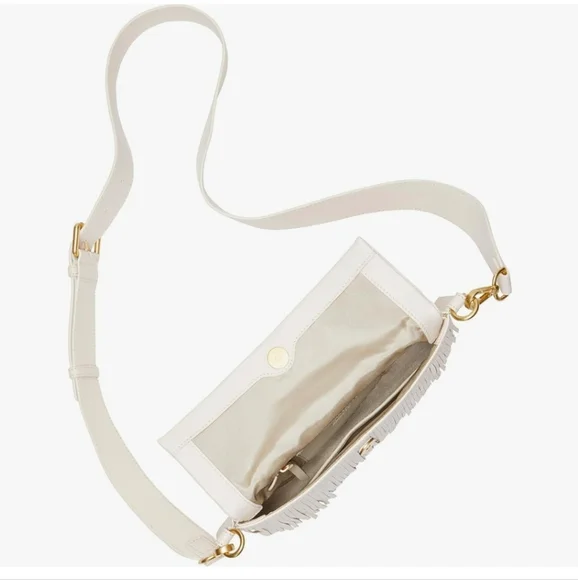 Vince Camuto Womens Livee Pebbled Leather Crossbody Handbag - Picture 3 of 9